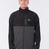 Rip Curl Interblock Anti Series Zip Through Mens -Clothing Sports Store 131787131