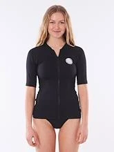 Rip Curl Premium Surf Zip Thru Rash Vest Womens
