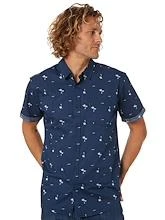 Rip Curl Summer Palm Short Sleeve Shirt Mens