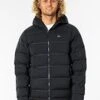 Rip Curl Glacier Anti-Series Puffer Hooded Jacket -Clothing Sports Store 138228014