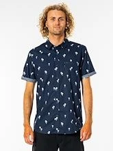Rip Curl Paradise Palm Short Sleeve Shirt Mens
