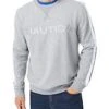 Nautica Vintage Fit Logo Crew Neck Sweater Mens -Clothing Sports Store 148551649