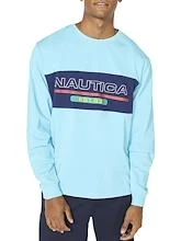 Nautica Pop Vintage Long Sleeve Tee Mens