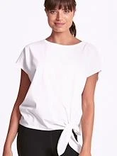 Dharma Bums White Sadhana Tie Tee