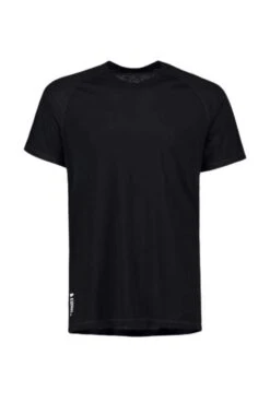 Mons Royale Temple Tech Merino Mens T-Shirt – Black – S