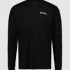 Mons Royale Icon Merino Air-Con LS Mens T-Shirt- ALU Black – L