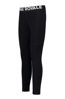 Mons Royale Cascade Merino Flex Womens Leggings – Black – L