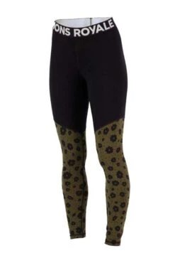 Mons Royale Cascade Merino Flex Womens Leggings – Aoraki Lily – M