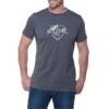 Kuhl Born In The Mountains Mens Tee – Carbon – L -Clothing Sports Store 248612505