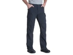 KUHL Renegade Cargo Convertible Mens Pant – 32L – Koal – 36