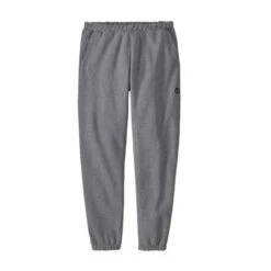 Patagonia Fitz Roy Icon Uprisal Mens Sweatpants – Gravel Heather – L