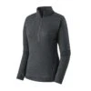 Patagonia Seabrook Zip Neck Womens Running Top – Forge Grey – L