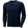 Helly Hansen Tech LS Crew Mens T-Shirt – Navy – XL -Clothing Sports Store 248616091