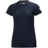 Helly Hansen Tech Womens T-Shirt – Navy – S -Clothing Sports Store 248616094