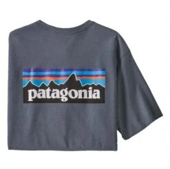Patagonia P-6 Logo Responsibili-Tee Mens T-Shirt – Plume Grey – M