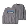 Patagonia P-6 Logo Uprisal Crew Mens Sweatshirt – Gravel Heather – XL -Clothing Sports Store 248616560
