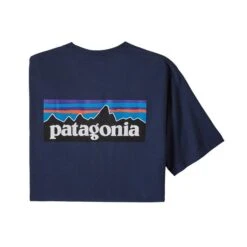 Patagonia P-6 Logo Responsibili-Tee Mens T-Shirt – Classic Navy – S