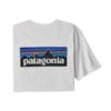 Patagonia P-6 Logo Responsibili-Tee Mens T-Shirt – White – XXL -Clothing Sports Store 248616599