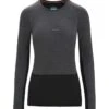Icebreaker 125 ZoneKnit LS Crewe Womens Thermal Top -Clothing Sports Store 248621026