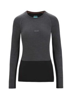 Icebreaker 125 ZoneKnit LS Crewe Womens Thermal Top