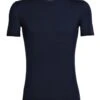 Icebreaker Merino Anatomica SS Mens Crewe T-Shirt – Midnight Navy – S -Clothing Sports Store 248621225