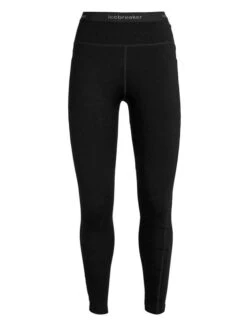 Icebreaker MerinoFine 300 Womens Thermal Leggings – Black – M