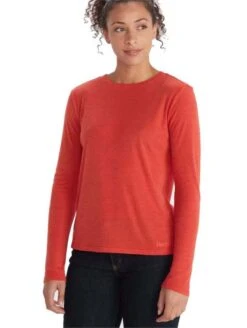 Marmot Switchback Long Sleeve Womens T-Shirt – Cairo – XL