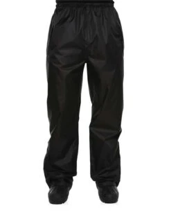 XTM Stash II Unisex Waterproof Rain Pants – Black – XS
