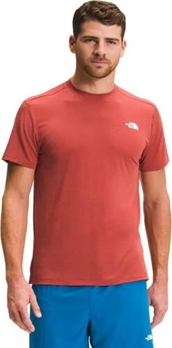 The North Face Wander S/S Mens T-Shirt – Tandori Spice Red – S