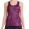 2XU Light Speed Womens Running Singlet – Wavy Daze/Silver Reflective – L -Clothing Sports Store 248628178