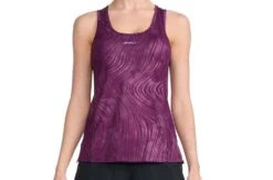 2XU Light Speed Womens Running Singlet – Wavy Daze/Silver Reflective – L
