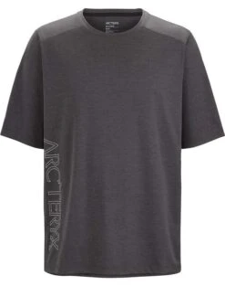 Arcteryx Cormac Downword SS Mens T-Shirt – Dark Blue Tetra Heather – M